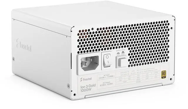 Alt view image 4 of 19 - Ion 3 Gold delivers efficient, stable power for next-generation gaming systems. With ATX12V 3.1 compatibility, native PCIe Gen 5 support, and 80 PLUS Gold efficiency, it’s built for reliable.