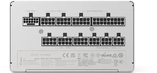 Alt view image 16 of 19 - Ion 3 Gold delivers efficient, stable power for next-generation gaming systems. With ATX12V 3.1 compatibility, native PCIe Gen 5 support, and 80 PLUS Gold efficiency, it’s built for reliable.