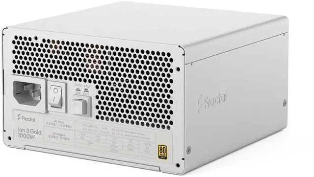 Alt view image 11 of 19 - Ion 3 Gold delivers efficient, stable power for next-generation gaming systems. With ATX12V 3.1 compatibility, native PCIe Gen 5 support, and 80 PLUS Gold efficiency, it’s built for reliable.