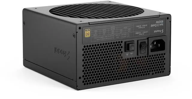 Alt view image 3 of 19 - Ion 3 Gold delivers efficient, stable power for next-generation gaming systems. With ATX12V 3.1 compatibility, native PCIe Gen 5 support, and 80 PLUS Gold efficiency, it’s built for reliable.