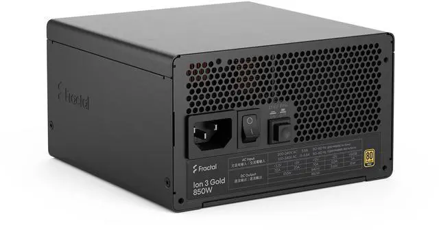 Alt view image 4 of 19 - Ion 3 Gold delivers efficient, stable power for next-generation gaming systems. With ATX12V 3.1 compatibility, native PCIe Gen 5 support, and 80 PLUS Gold efficiency, it’s built for reliable.