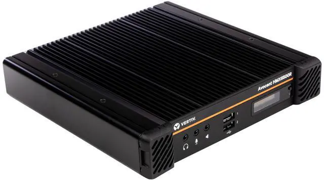 Alt view image 2 of 3 - Vertiv Avocent HMX 6500R High Performance KVM Receiver - IP-Based KVM Receiver - DVI-D - Virtual Desktop Infrastructure  -  USB 2.0 - Single Head - Dual  HMX6500R-400