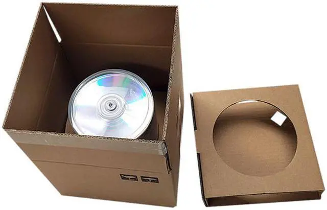 Alt view image 4 of 4 - PlexDisc 700MB 52X CD-R Shiny Silver Top 100 Packs Spindle Disc Model 631-105-BX