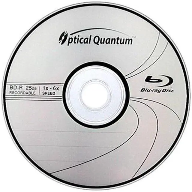 Alt view image 2 of 2 - Optical Quantum 25GB 6X BD-R 50 Packs Spindle Blu-ray Media Logo Top Model OQBDR06LT-50