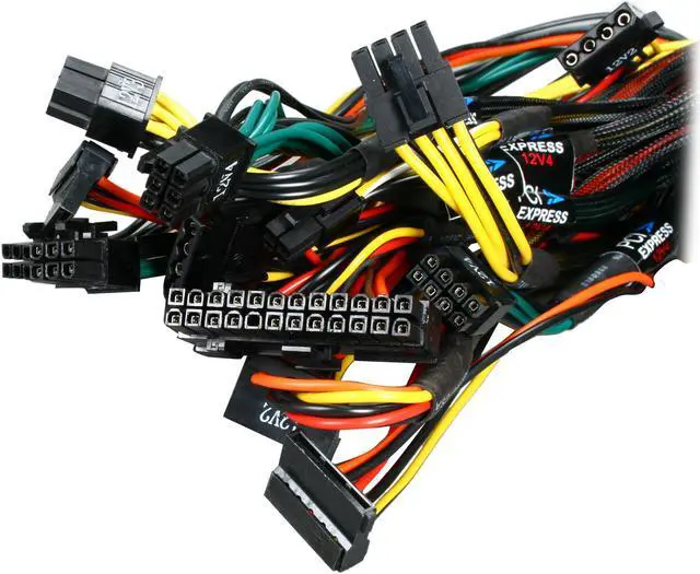 Alt view image 5 of 6 - ETASIS ET750 True 750W, Max 850W ATX12V / EPS12V SLI Certified CrossFire Ready Active PFC Power Supply