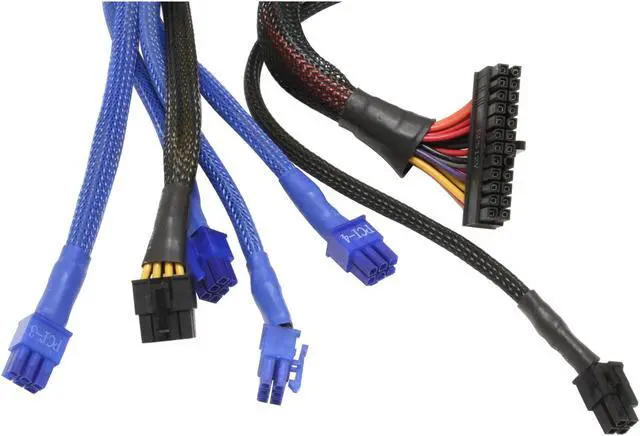 Alt view image 6 of 9 - ETASIS ET850 True 850W, Max 950W ATX12V / EPS12V SLI Certified CrossFire Ready Active PFC Power Supply