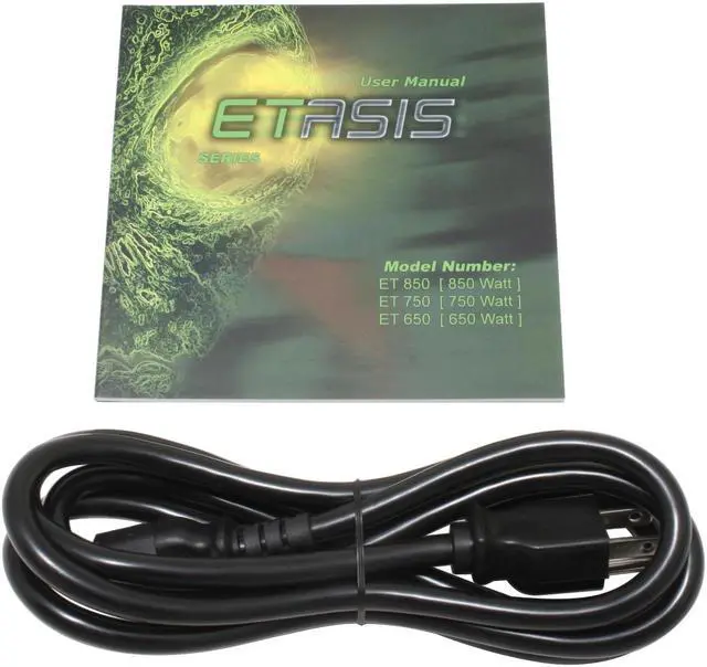 Alt view image 8 of 9 - ETASIS ET850 True 850W, Max 950W ATX12V / EPS12V SLI Certified CrossFire Ready Active PFC Power Supply