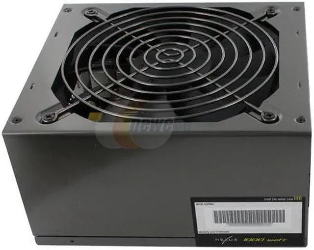 Alt view image 2 of 11 - Nexus RX-1K 1000 W ATX 2.2 80 PLUS Certified Modular Active PFC Tranquillity Power Supply