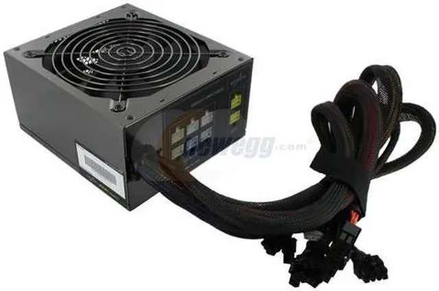 Alt view image 3 of 11 - Nexus RX-1K 1000 W ATX 2.2 80 PLUS Certified Modular Active PFC Tranquillity Power Supply