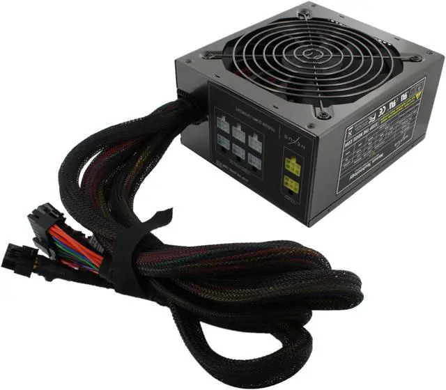 Alt view image 5 of 11 - Nexus RX-1K 1000 W ATX 2.2 80 PLUS Certified Modular Active PFC Tranquillity Power Supply