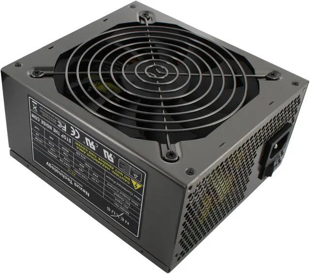Alt view image 7 of 11 - Nexus RX-1K 1000 W ATX 2.2 80 PLUS Certified Modular Active PFC Tranquillity Power Supply