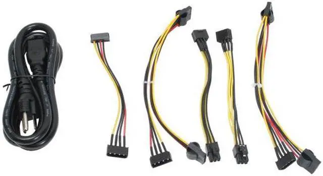 Alt view image 8 of 10 - Tuniq Ensemble 1200 W ATX12V / EPS12V SLI Ready CrossFire Ready Active PFC Power Supply