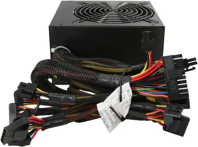 Alt view image 4 of 10 - Tuniq Potency PSU-POT550-BK 550 W ATX12V / EPS12V SLI Ready CrossFire Ready 80 PLUS Certified Active PFC Power Supply