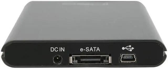 Alt view image 4 of 7 - NEO I-NA205Ue2 Aluminum Alloy / Plastic 2.5" Black USB2.0 & eSATA External Hard Drive Enclosure