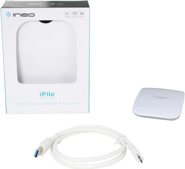 Alt view image 5 of 5 - INEO iPile I-NA215U-Plus iPile Super Speed USB 3.0 to 2.5-Inch SATA External Hard Drive Enclosure