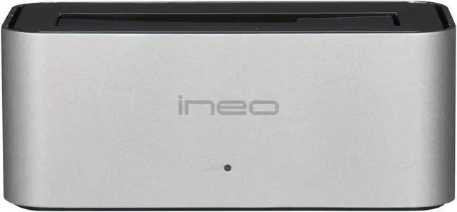 Alt view image 2 of 5 - Ineo I-NA320U PLUS USB 3.0 to SATA III Hard Drive Docking Station for 2.5-inch & 3.5-inch SSD & HDD [Supports 4TB+]