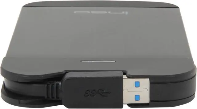 Alt view image 4 of 8 - INEO I-NA217U Plus USB 3.0 to SATA 2.5 inch External Hard Drive Enclosure w/Built-in USB 3.0 Cable