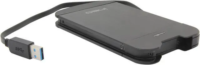 Alt view image 6 of 8 - INEO I-NA217U Plus USB 3.0 to SATA 2.5 inch External Hard Drive Enclosure w/Built-in USB 3.0 Cable