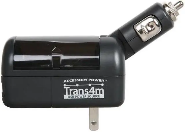 Alt view image 3 of 18 - Accessory Power TRANS4M Universal AC Wall / DC Car Dual USB Travel Charger w/ Micro-USB Charge Cable for Samsung , Motorola , HTC , iPod , iPhone Smartphones and More (CH-TRANS4M)