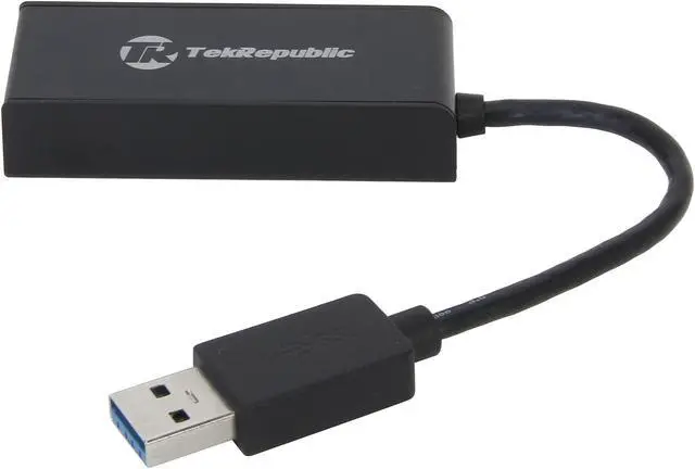 Alt view image 2 of 4 - Tek Republic TUN-300 USB 3.0 to Gigabit Ethernet Network Adapter