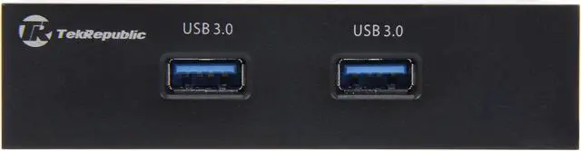 Alt view image 2 of 5 - Tek Republic TIU-3000 3.5" Front Panel USB 3.0 2-Port Hub