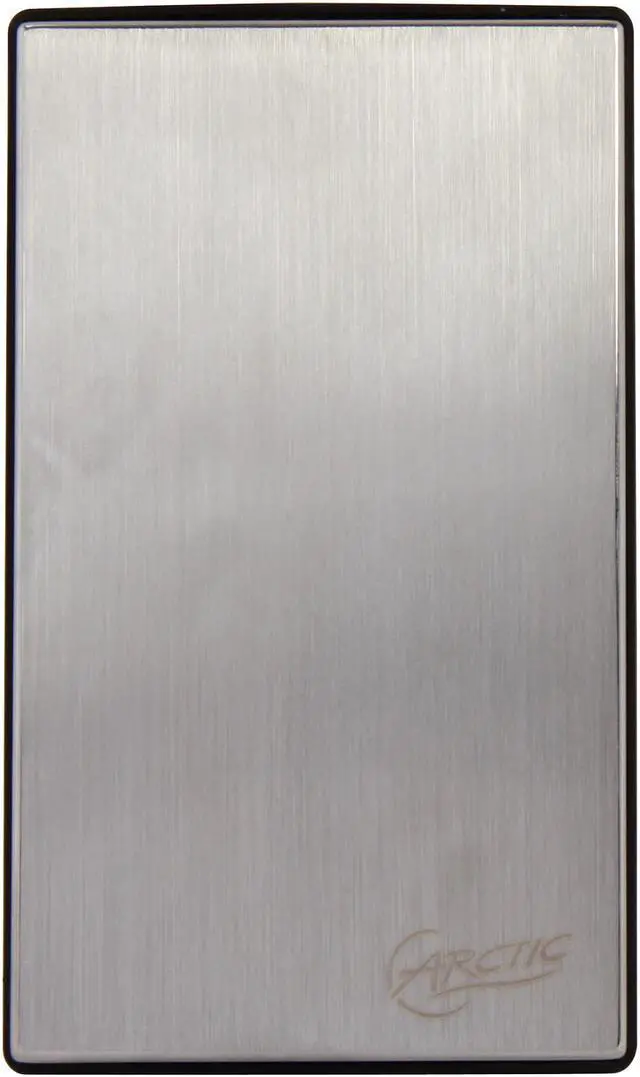 Alt view image 2 of 6 - ARCTIC 2.5" HDD Enclosure Portable External Storage, Supports USB 3.0, Stainless Steel - Silver
