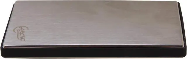 Alt view image 3 of 6 - ARCTIC 2.5" HDD Enclosure Portable External Storage, Supports USB 3.0, Stainless Steel - Silver