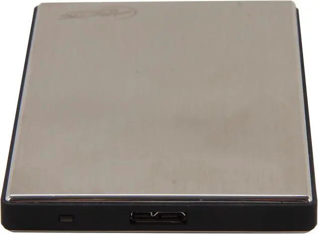 Alt view image 4 of 6 - ARCTIC 2.5" HDD Enclosure Portable External Storage, Supports USB 3.0, Stainless Steel - Silver