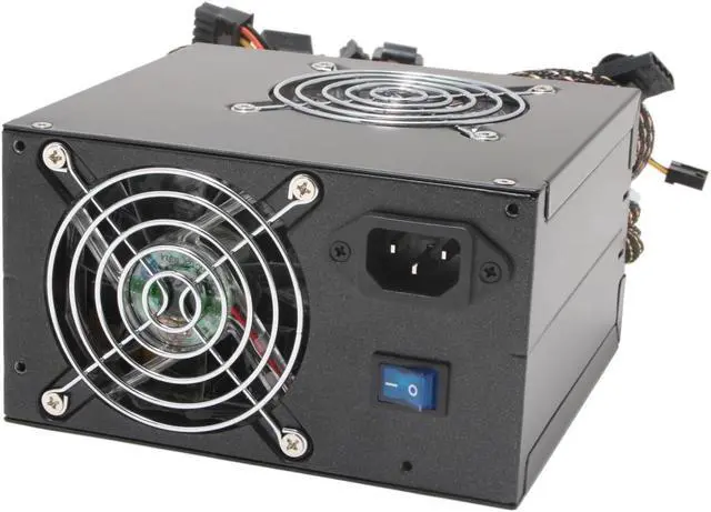 Alt view image 2 of 10 - MSI TurboStream 600W 600 W ATX 12V V2.2/ EPS 12V/ BTX SLI Ready Active PFC Power Supply