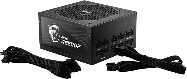 Alt view image 11 of 16 - MSI - MPG A850GF PCIE 5.0, 80 GOLD Full Modular Gaming PSU, Japanese Electrolytic capacitor, 850W ATX Power Supply