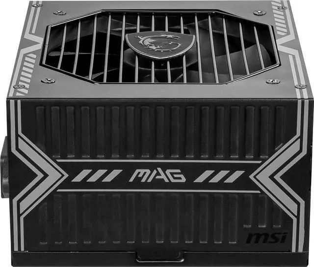 Alt view image 6 of 7 - MSI MAG A550BN 550 W ATX12V 80 PLUS BRONZE Certified Active PFC Power Supply