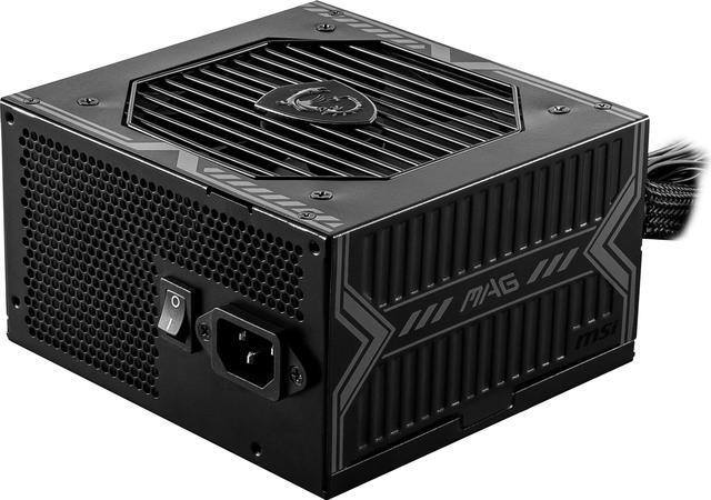 Alt view image 10 of 17 - MSI MAG A650BN 650W ATX 80 PLUS BRONZE Certified Active PFC Power Supply