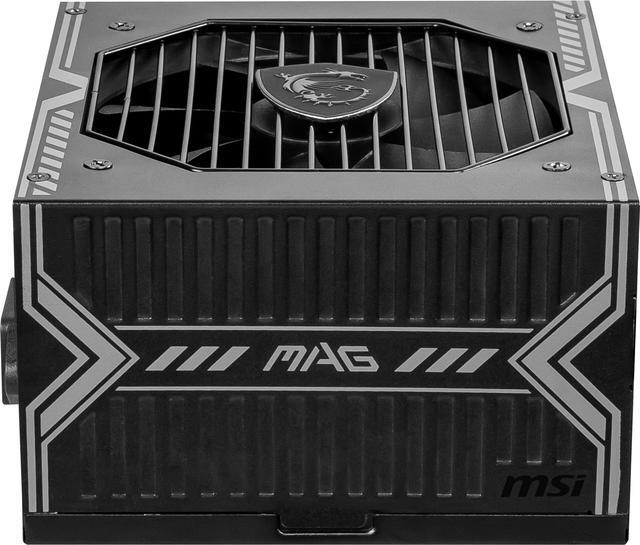 Alt view image 13 of 17 - MSI MAG A650BN 650W ATX 80 PLUS BRONZE Certified Active PFC Power Supply
