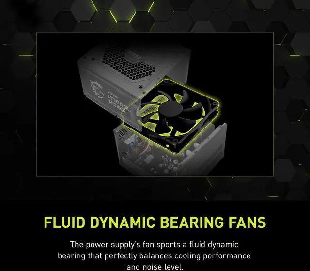 Alt view image 7 of 10 - MSI MAG A750GL PCIE5, Fully Modular Compact Gaming 750W Power Supply, 80+ Gold, ATX 3.1 & PCIe 5.1 Ready, Native Dual-color 12V-2x6 cable, 10 Year Warranty