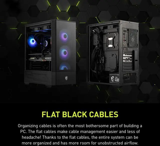 Alt view image 8 of 10 - MSI MAG A750GL PCIE5, Fully Modular Compact Gaming 750W Power Supply, 80+ Gold, ATX 3.1 & PCIe 5.1 Ready, Native Dual-color 12V-2x6 cable, 10 Year Warranty