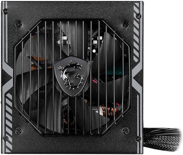 Alt view image 8 of 9 - MSI - MAG A750BN PCIE5, 80+ BRONZE non-Modular Gaming PSU, 12V-2x6 Cable, PCIE 5.1 Ready, 750W Power Supply