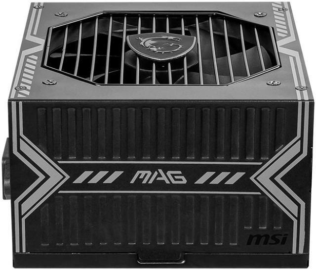 Alt view image 7 of 9 - MSI - MAG A750BN PCIE5, 80+ BRONZE non-Modular Gaming PSU, 12V-2x6 Cable, PCIE 5.1 Ready, 750W Power Supply