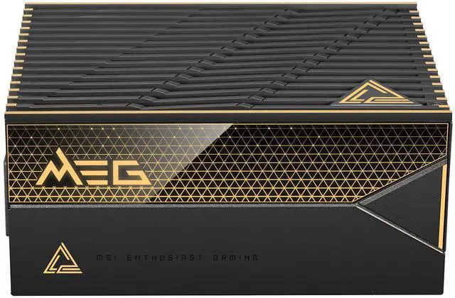 Alt view image 6 of 15 - MSI - MEG Ai1600T PCIE5, 80+ TITANIUM Full Modular Gaming PSU, Dual 12V-2x6 Cable, 5080 5090 ATX 3.1 & PCIE 5.1 Ready, Braided Cable, 1600W Power Supply, 12 Year Warranty