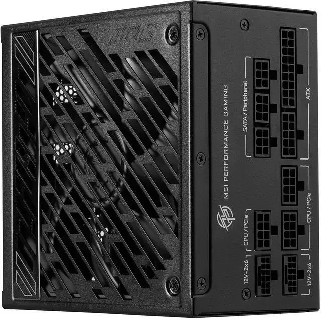 Alt view image 12 of 14 - MSI - MPG A1250GS PCIE5, 80+ Gold Full Modular Gaming PSU, Dual 12V-2x6 Cables, 5090 5080 ATX 3.1 & PCIe 5.1 Ready. Embossed Jacket Cables. 1250W Power Supply, 10 Year Warranty