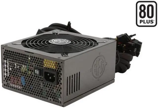 Main image of BFG Tech ES SERIES ES-800 800W Continuous @ 40°C ATX12V 2.3 / EPS12V 2.92 SLI Certified CrossFire Ready 80 PLUS Certified Active PFC SLI Power Supply