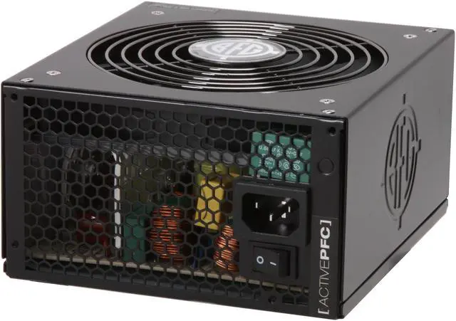 Alt view image 2 of 11 - BFG Tech LS SERIES LS-550 550W Continuous @ 40°C ATX12V 2.3 / EPS12V 2.8 SLI Certified CrossFire Ready 80 PLUS Certified Active PFC Power Supply