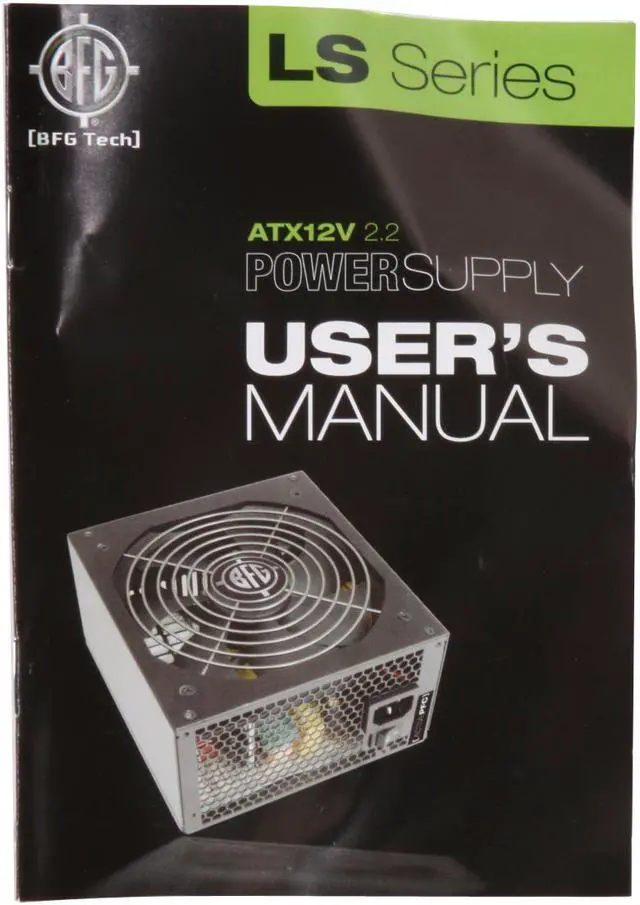 Alt view image 10 of 11 - BFG Tech LS SERIES LS-550 550W Continuous @ 40°C ATX12V 2.3 / EPS12V 2.8 SLI Certified CrossFire Ready 80 PLUS Certified Active PFC Power Supply