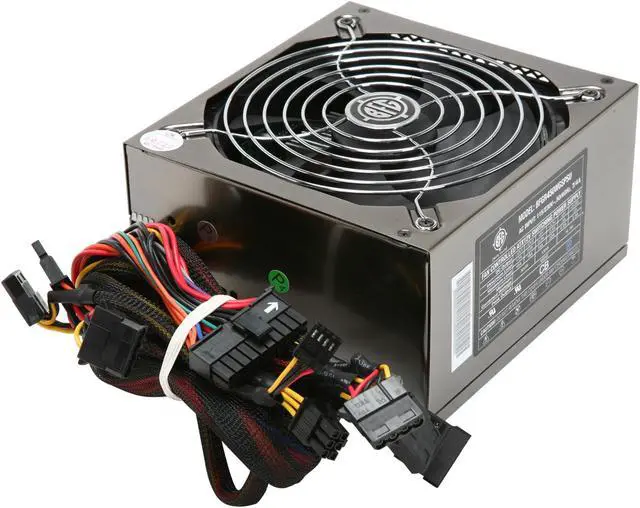 Alt view image 4 of 7 - BFG Tech BFGE450WPSU 450 W ATX 12V v2.2 Power Supply
