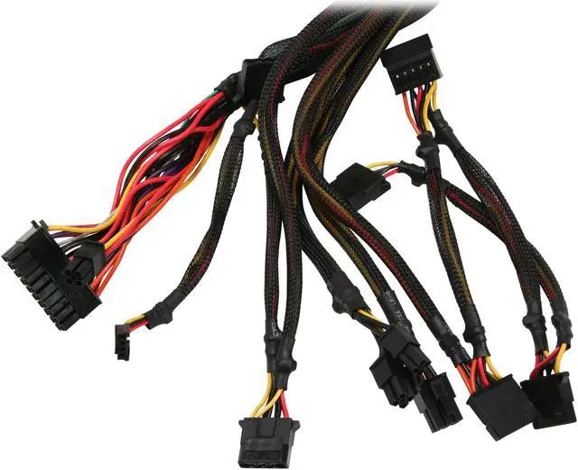 Alt view image 6 of 7 - BFG Tech BFGE450WPSU 450 W ATX 12V v2.2 Power Supply
