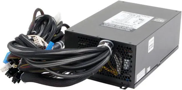 Alt view image 3 of 6 - PC Power and Cooling Turbo-Cool 1KW-SR 1000W Continuous @ 50°C EPS12V SLI Certified CrossFire Ready Active PFC Power Supply
