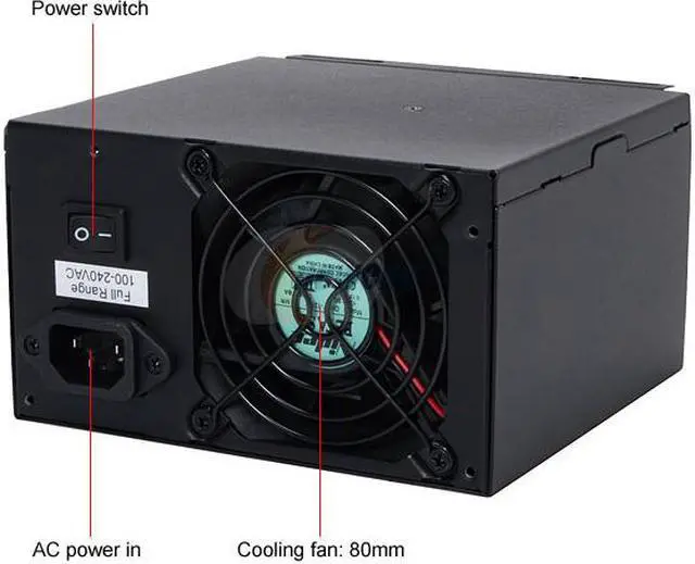 Alt view image 2 of 9 - PC Power and Cooling Silencer 360 ATX 360 W ATX12V Ver 2.1 Power Supply