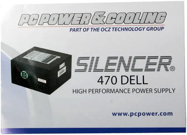 Alt view image 8 of 9 - PC Power and Cooling Silencer 470 ATX 470 W ATX12V Ver 2.2 Active PFC Power Supply
