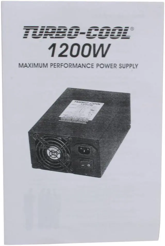 Alt view image 8 of 9 - PC Power and Cooling Turbo Cool 1200W Server-grade High Performance SLI CrossFire ready Power Supply Intel 4th Gen CPU Haswell Compatibility
