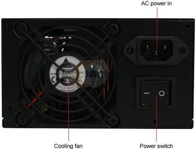 Alt view image 2 of 6 - PC Power and Cooling PPCT860 860 W ATX12V / EPS12V SLI Ready CrossFire Ready 80 PLUS Certified Active PFC Power Supply compatible with core i7