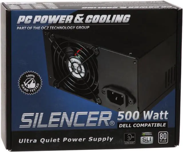 Alt view image 9 of 9 - PC Power & Cooling Silencer PPCS500D 500W ATX12V / EPS12V SLI Ready CrossFire Ready 80 PLUS Certified Active PFC Power Supply compatible with core i7